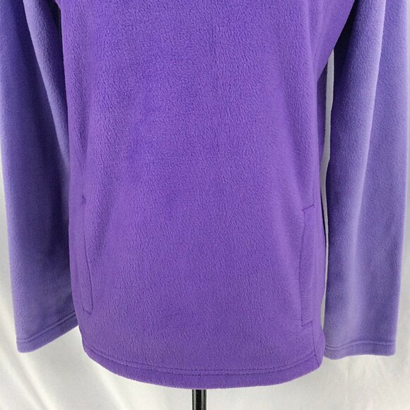 Columbia Benton Springs 1/4 Snap Fleece Pullover Sweatshirt Girls Size XL 18/20 - Picture 6 of 8